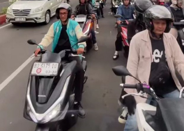 Astra Motor Bengkulu Kampanyekan Jaga Jarak Aman Saat Rolling City Bersama Komunitas Honda PCX 160