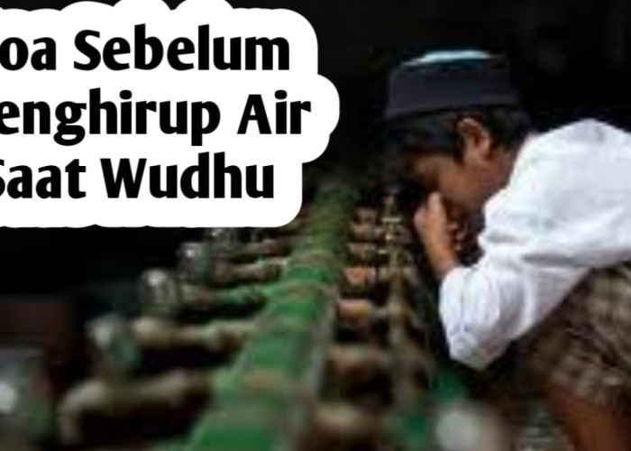 Sebelum Hirup Air ke Dalam Hidung saat Wudhu, Baca Doa Berikut Ini