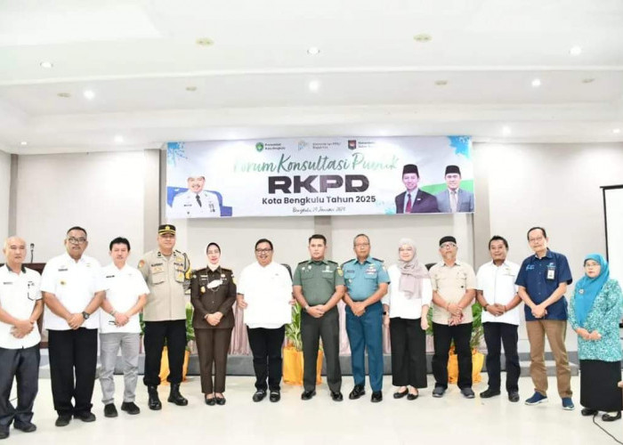 Pemkot Bengkulu Rancang RKPD 2025, Infrastruktur dan Kemiskinan Jadi Prioritas