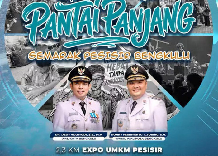 Festival Pantai Panjang 2026 Siap Digelar, Pemkot Bengkulu Targetkan 200 UMKM Ramaikan Expo Pesisir