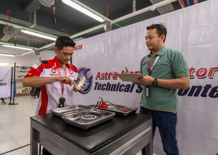 Teknisi AHASS Siap Adu Keterampilan Teknis Sepeda Motor Honda di Level Asia Oceania