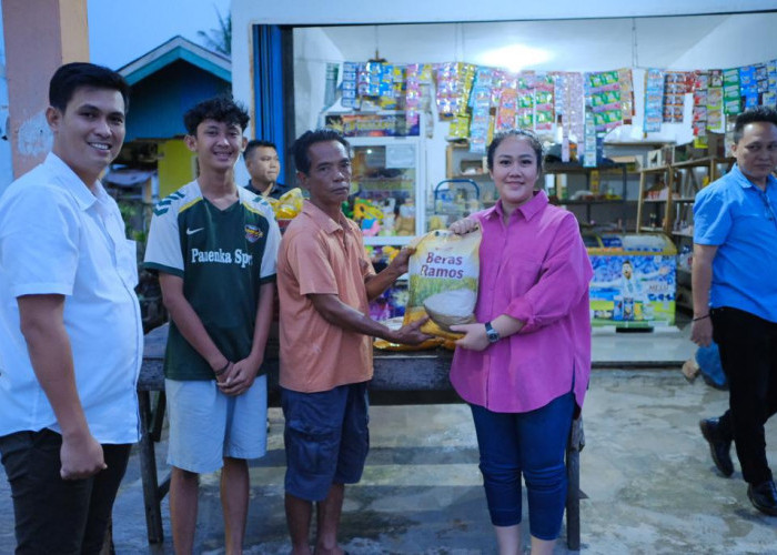 Elisa Ermasari, Balon DPD RI; Bantu Korban Banjir di Kota Bengkulu