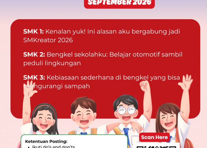 Bukan Sekadar Belajar Otomotif, Siswa SMK Binaan AHM Diajak Peduli Lingkungan Lewat SMKreator
