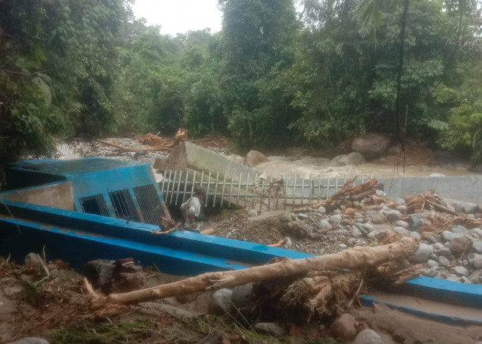 5 Titik Sumber Air Bersih Rusak Diterjang Banjir dan Longsor di Lebong