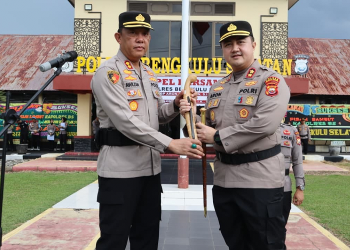 AKBP Aron Sebastian Resmi Pimpin Polres Bengkulu Selatan