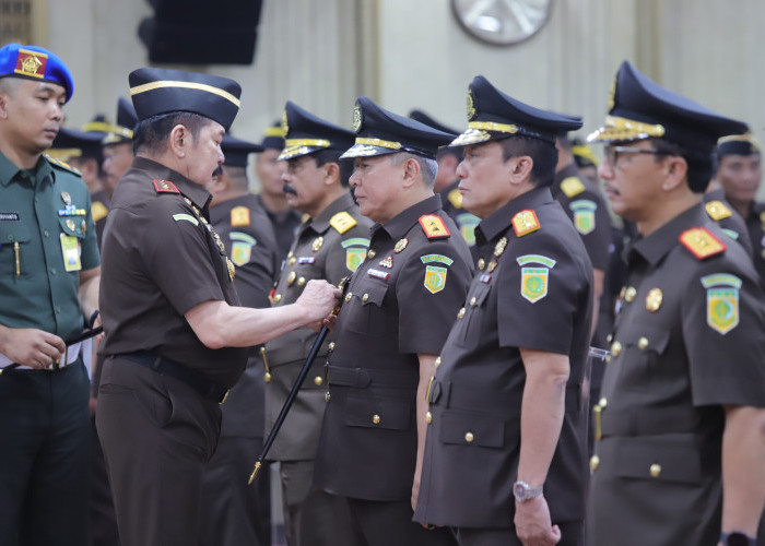 Anton Delianto Resmi Jadi Kajati Bengkulu, Jaksa Agung Minta Berani Tangani Korupsi Strategis