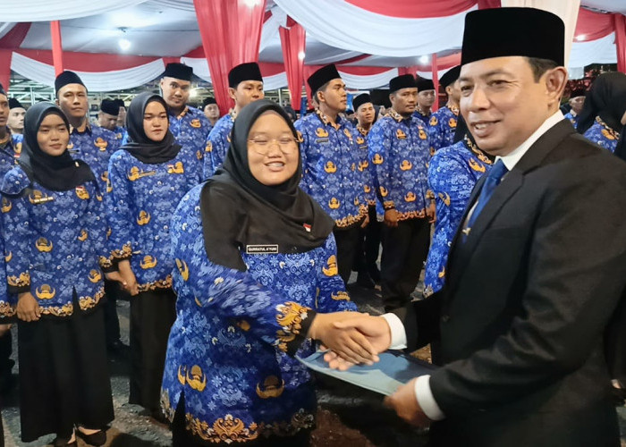 Walikota Bengkulu Lantik 1.123 PPPK, Mulai 1 Januari 2026 Langsung Terima Gaji
