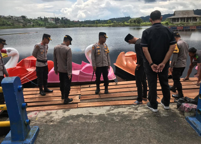 Kapolres Rejang Lebong Pantau Arus Mudik dan Objek Wisata, Lalu Lintas Masih Lancar