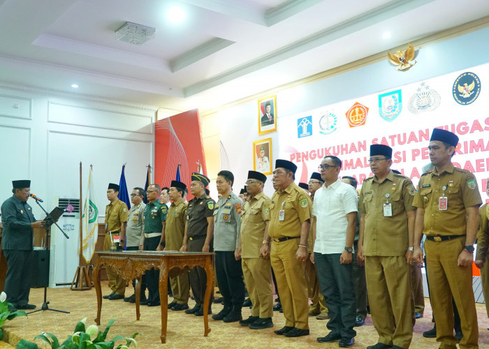 Satgas Optimalisasi PAD Dikukuhkan, Gubernur Helmi: Optimis PAD Provinsi Bengkulu Meningkat