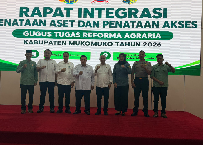 Dua Lahan Eks-HGU dan Satu Kawasan Hutan Dibahas dalam Rapat Reforma Agraria Mukomuko