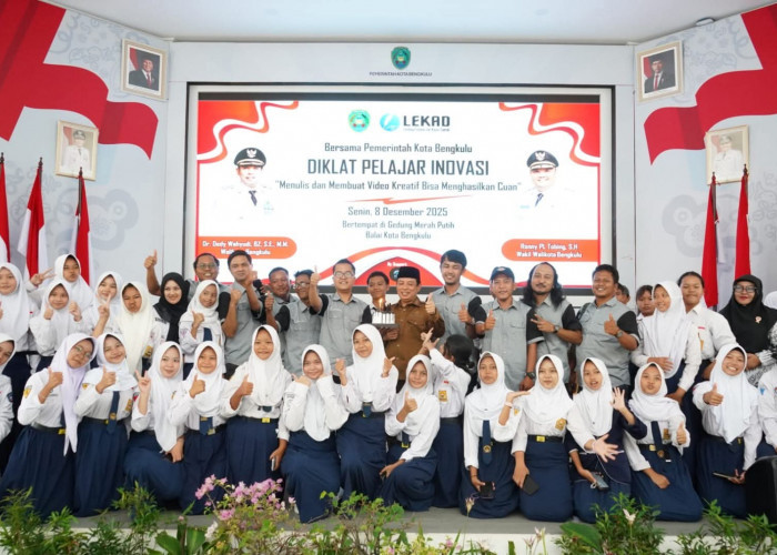LEKAD Gelar Diklat Pelajar Inovasi, Ajarkan Cara Menulis dan Membuat Video Kreatif yang Bernilai Cuan