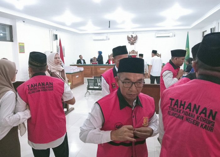 Terdakwa Korupsi Pasar Inpres Kaur Sebut Berikan Uang Kepada Kadis Hingga Bupati 