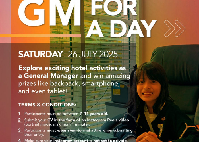 Peringati Hari Anak Nasional, Santika Indonesia Hadirkan Program GM For a Day 