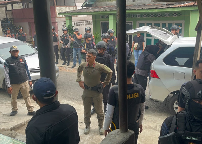 Ganja, Senapan Angin, hingga Perlengkapan Judi Jackpot Disita dalam Penindakan di Rejang Lebong