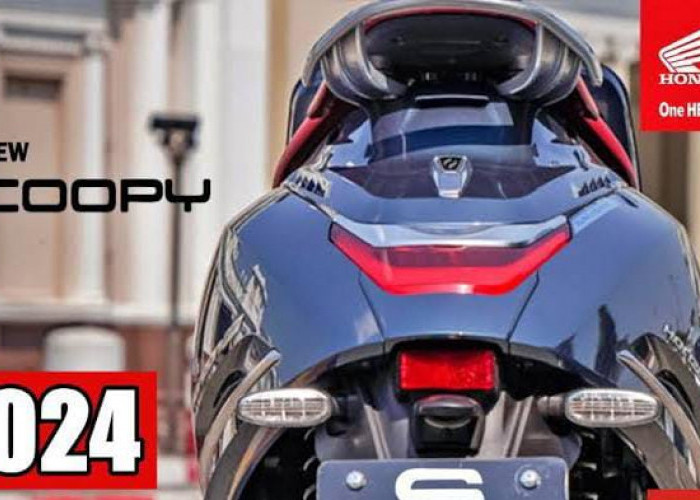 Penampakan Honda Scoopy 2024, Desain dan Fitur Terbaru! 