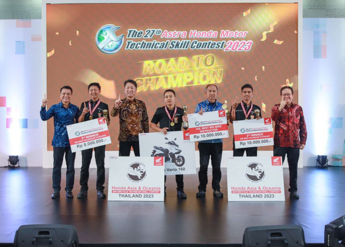 Ini Dia Pemenang Kompetisi Teknisi Sepeda Motor PT AHM