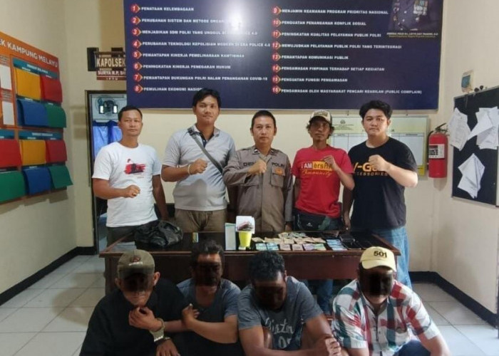 Judi Koa Ceki, Oknum Pedagang dan Nelayan di Bengkulu Ditangkap