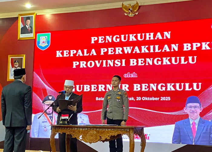 Gubernur Helmi Minta BPKP Provisi Bengkulu Awasi Setiap Rupiah yang Keluar dari APBD