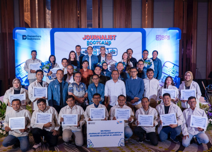 Dukung Insan Pers Berkualitas, BRI Fellowship Journalism 2025 Kukuhkan 45 Jurnalis  Penerima S2
