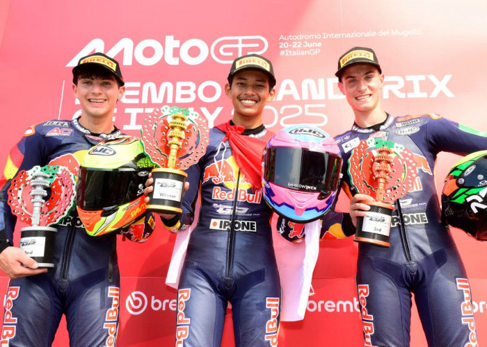 Melaju Kencang, Pebalap Binaan Astra Honda Kibarkan Merah Putih di Thailand dan Italia