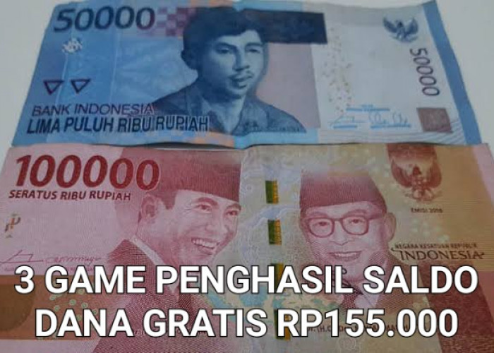 Mau Saldo DANA Gratis Rp155.000 Tiap Hari? Cobain 3 Game Ini