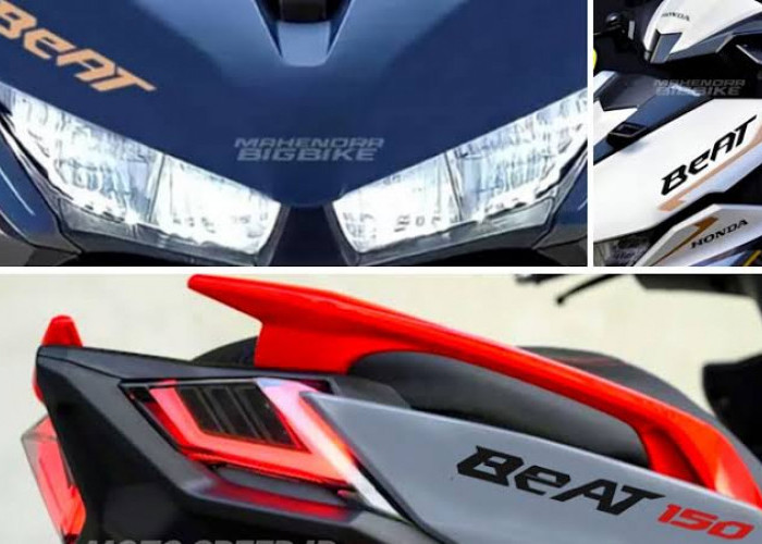 Tampil Berisi, Honda BeAT 150 di Indonesia Bawa Tampilan Baru