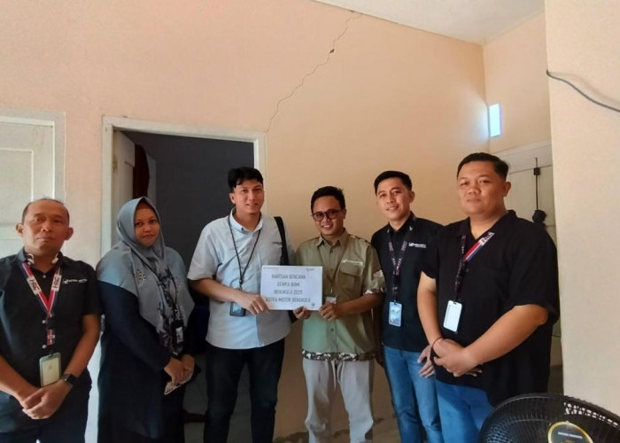 Solidaritas Astra Motor Bengkulu, Karyawan Terdampak Gempa Terima Santunan Langsung