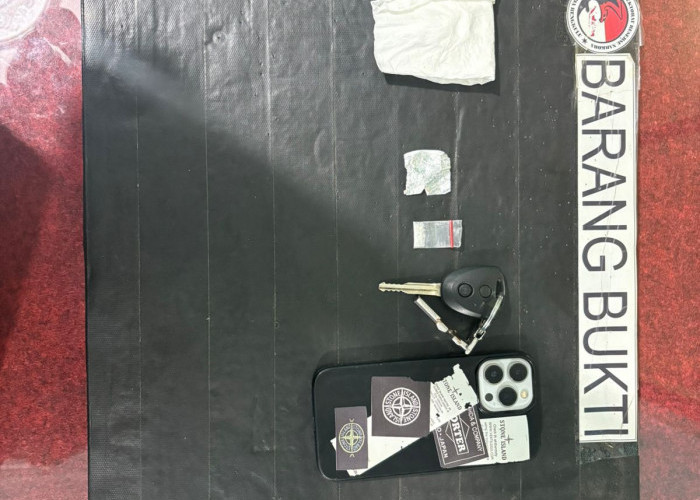 Seorang Karyawan Bank di Bengkulu Ditangkap Terkait Dugaan Sabu