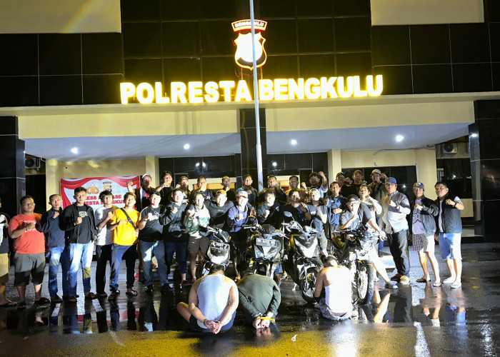 Mobil Terperosok ke Tebing Saat Kabur, Tiga Pencuri Spesialis Terekam CCTV di Bengkulu Ditangkap