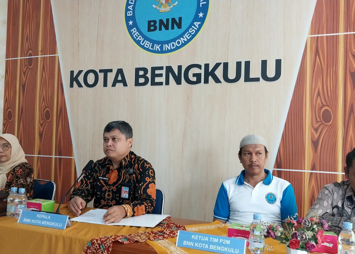 Selama Tahun 2024, 100 Pemakai Narkoba di Rehabilitasi BNNK Bengkulu 