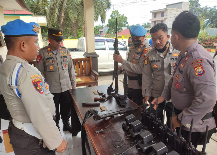 Hindari Pelanggaran, Polres Bengkulu Utara Gelar Ops Gaktiplin