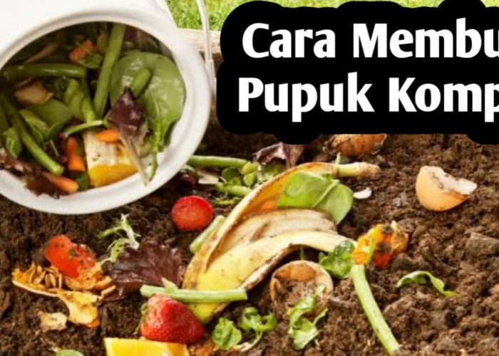 Cara Mudah Membuat Pupuk Kompos, Simpak Langkah-langkah Berikut Ini