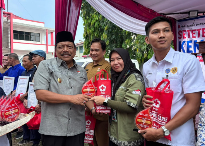 Komitmen Donor Darah Rutin, Astra Motor Bengkulu Raih Penghargaan PMI