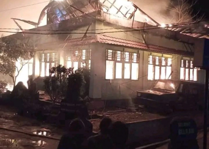  Gedung SMKN 05 Bengkulu Utara Terbakar, Kerugian Ditaksir Hingga Rp7 Miliar