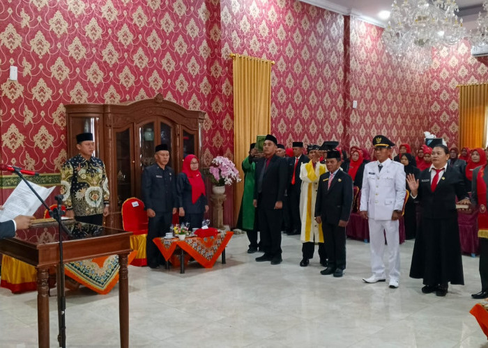 Bupati Arie Septia Adinata Lantik 85 Pejabat Bengkulu Utara, Termasuk Kadis Pendidikan dan Sekwan