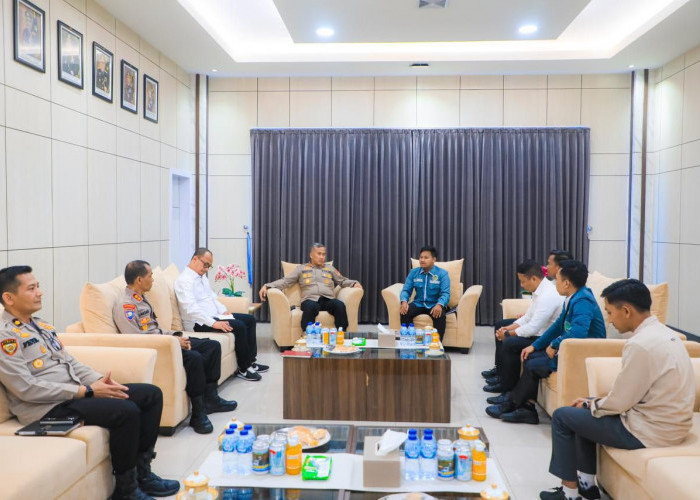 Kapolda Bengkulu Terima Silaturahmi dari Ikatan Pelajar Nahdlatul Ulama Provinsi Bengkulu