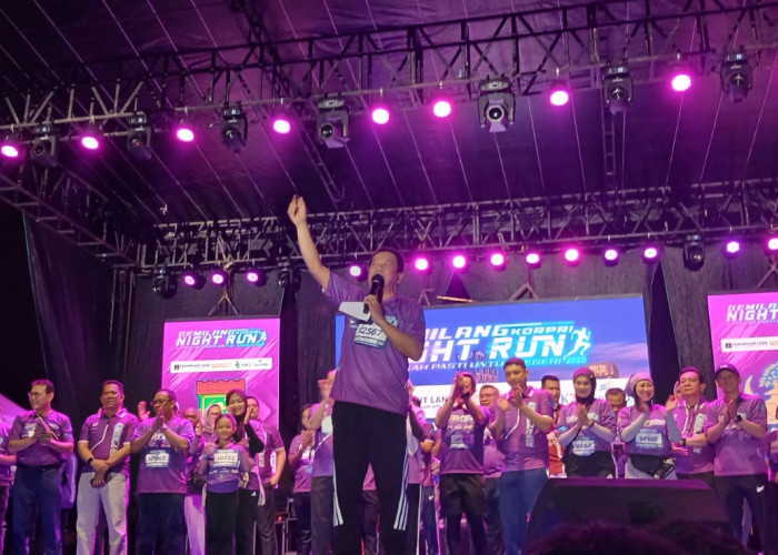 KORPRI Night Run 2026 Bukan Sekadar Lari, Ada Donasi untuk Korban Gempa