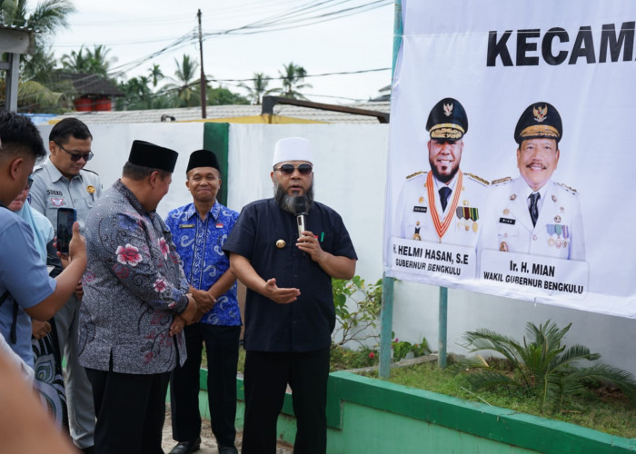 Gubernur Helmi Launching Samsat Desa, Program Pelayanan Pemprov Bengkulu Hadir di Mukomuko 