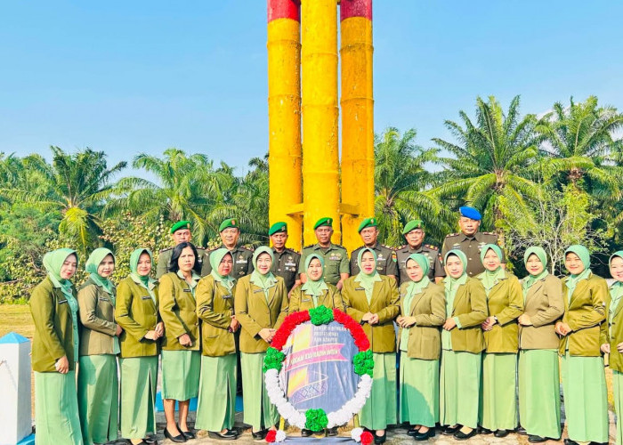  Peringati HUT Ke-1 Kodam XXI/Radin Inten, Kodim 0408/BS Ziarah ke TMP Semaku