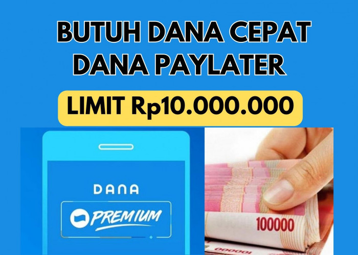 Butuh Uang Cepat? Cobain DANA Paylater Limit Pinjaman Rp10.000.000 