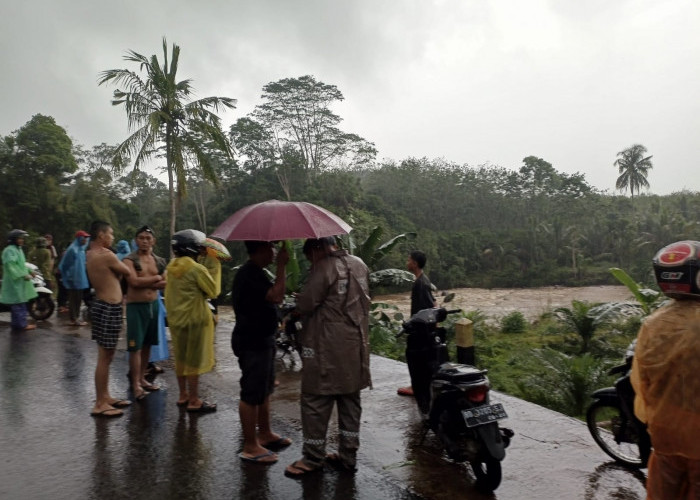 Warga Kerkap Bengkulu Utara Diduga Hanyut di Sungai Air Nakai