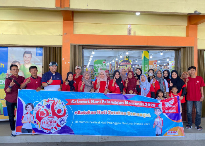 Spesial Hari Pelanggan Nasional, Konsumen Setia Honda Diajak Shoping Gratis 