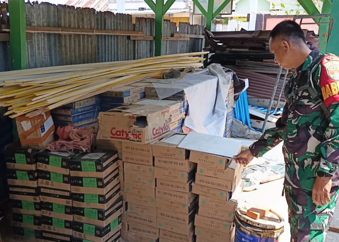  Pengawasan Babinsa Tuai Apresiasi, Revitalisasi SMKN 1 Bengkulu Selatan Berjalan Maksimal