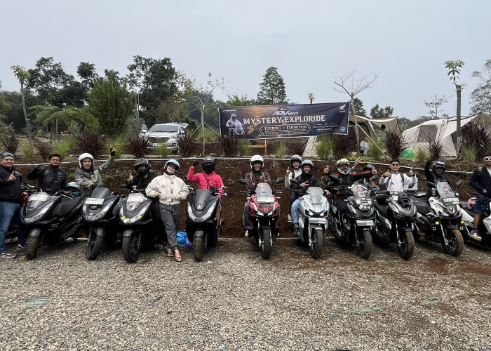 ADV160 Mystery Exploride Hadirkan Petualangan Seru Honda Community di Mangkurejo Hills