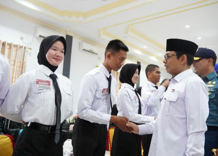 Wali Kota Bengkulu Buka Pemusatan Pelatihan 30 Calon Paskibraka 2026