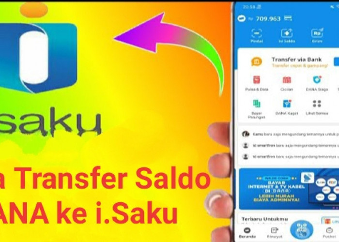 Cara Mudah Transfer Saldo DANA ke Dompet Digital iSaku