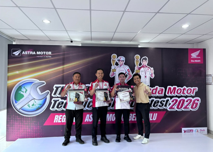 Fadli Muhammad dan Irpan Wibowo Wakili Astra Motor Bengkulu ke AHTSC 2026 Tingkat Nasional