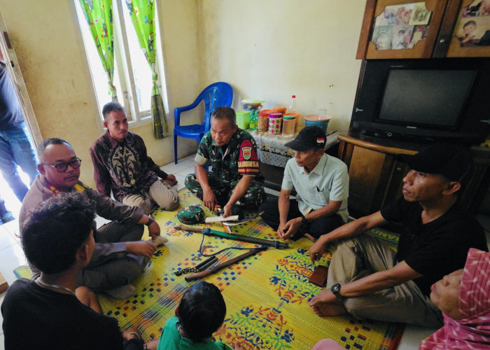 Satpol-PP Kota Bengkulu Amankan Senjata Tajam, Respons Cepat Berawal dari Laporan Warga