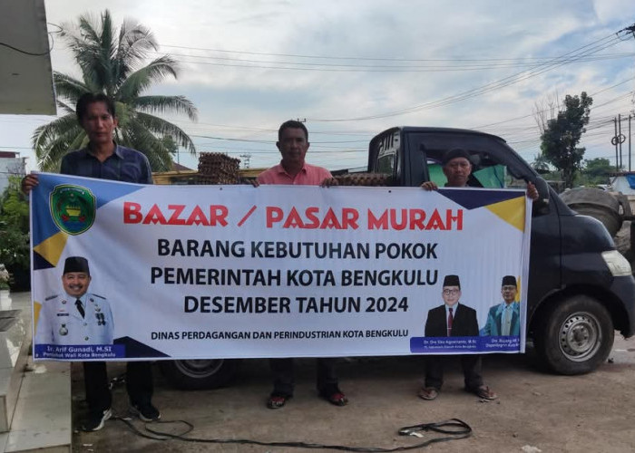 Seminggu Kedepan, Pemkot Bengkulu Mulai Operasi Pasar Murah, Catat Jadwalnya