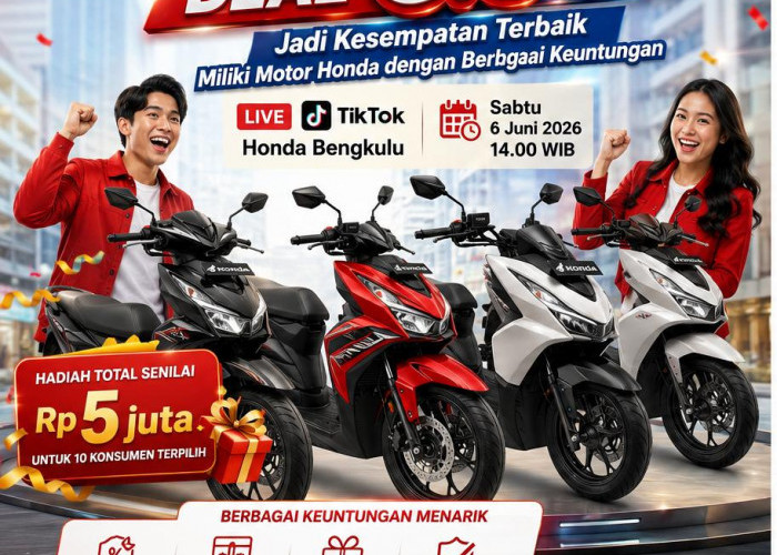 Astra Motor Bengkulu Hadirkan Promo Terbaik Lewat FAST DEAL 6.6 DAY 